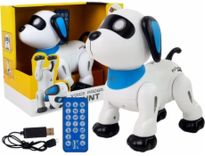LeanToys Robotický pes na dálkové ovládání, hlasové ovládání, tančí, štěká a provádí povely.