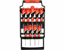 Yato Sada šroubováků na stojanu, 9dílná. YT-25968