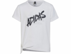 Adidas Dívčí tričko Dance Knotted Jr HR5818