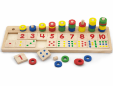 Viga Vzdělávací puzzle pro učení počítání