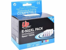 UPrint Kompatibilní inkoust/náplň s C13T02W64010, 502XL, T02W640, CMYK, 1x550 + 3x470, 1x13,2 + 3x10,2ml, E-502XL-PACK, pro Epson XP-5
