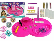 LeanToys Sada na zdobení nehtů sušička, laky na nehty