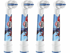 Oral-B Kartáčkové hlavice Stages Power Kids Spiderman, 4 ks.
