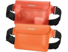 Spigen Univerzální vodotěsné pouzdro a ledvinka oranžová AMP06021