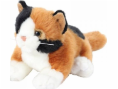 Beppe Maskot kočka ležící hnědá 30 cm Beppe Maskot kočka ležící hnědá 30 cm