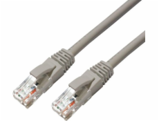 MicroConnect CAT6A UTP 30m šedý LSZH
