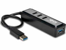Eaton Přenosný USB HUB USB 3.0 SuperSpeed hub se 4 porty U360-004-MINI
