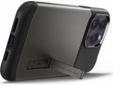 Spigen Slim Armor, stříbrná - iPhone 14 Pro