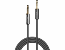 Lindy kabel Jack 3,5 mm - Jack 3,5 mm 10 m stříbrný (35325)