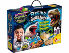 Lisciani Vzdělávací sada Crazy Science - Žraloci a dinosauři