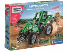 Clementoni Stavebnice Mechanická laboratoř Zemědělské stroje