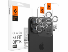 Spigen Glas.tR Ez Fit Optik Pro 2 ks ochranných skel na kameru pro iPhone 15 Pro / 15 Pro Max / 14 Pro / 14 Pro Max