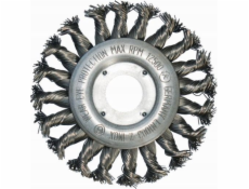 Abraboro kotoučový kartáč 115 mm/22,2 - 0,5 mm nerezový opletený drát