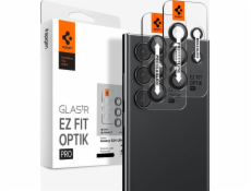 Spigen Spigen Glass TR EZ Fit Optik Pro 2 ks, černé - Samsung Galaxy S24 Ultra