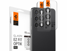 Spigen Spigen Glass TR EZ Fit Optik Pro 2 ks, černé - Samsung Galaxy S24+