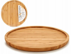 Bigbuy Home Tác na svačiny (25 x 1,5 x 25 cm) bambus