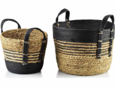 Affek Design BALI SADA 2 KOŠÍKŮ mořská tráva 33x33xV:26/24x24xV:21cm