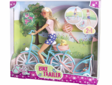 Simba Výlet na kole s panenkou Steffi
