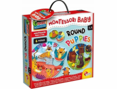 Lisciani Logická hra Montessori - kulaté puzzle