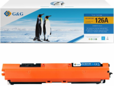 G&G Toner Toner kompatibilní s HP CE311A, NT-CH311FC-A, HP 126A, azurová, 1000 ks