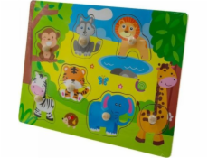 EURObaby ZAB PUZZLE 30X22 SAFARI
