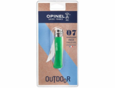 Opinel Kapesní nůž č. 07 z bukového dřeva, zelená louka