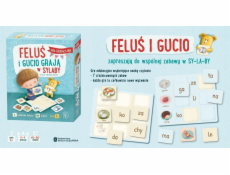 Nasza Księgarnia Naše knihkupecká hra Feluś a Gucio hrají slabiky