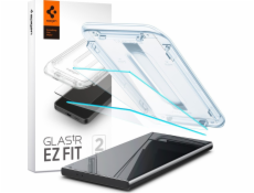 Spigen Ochranné tvrzené sklo Glass TR EZ Fit HD Transparent, 2 ks, pro Samsung Galaxy S24 Ultra