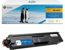G&G Toner Kompatibilní toner G&G s Brother TN423Y, NT-CB423Y, žlutý, 4000 ks