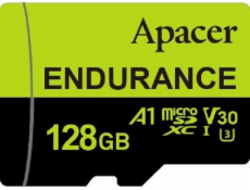 Apacer Paměťová karta Endurance MicroSDXC 128 GB třída 10 UHS-I/U3 A1 V30 (AP128GEDM1D05-R)