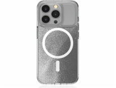 STM Pouzdro Relax Sand MagSafe pro iPhone 15 (průhledné / bílé)