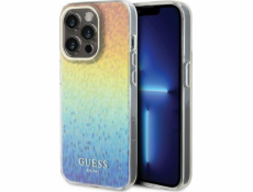 Guess Guess GUHCP14LHDECMI Pevný kryt pro iPhone 14 Pro 6.1 multicolor IML Faceted Mirror Disco Iridescent
