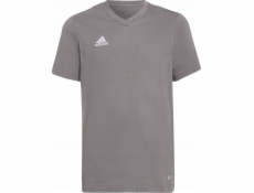 Adidas Dětské tričko Entrada 22 Tee šedé HC0444 152cm Adidas Dětské tričko Entrada 22 Tee šedé HC0444 152cm