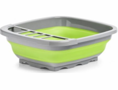 Zeller Odkapávač skládací, plast, antracit/zelený