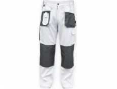Dedra Ochranné kalhoty bílé velikosti LD (BH4SP-LD)