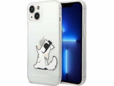 Karl Lagerfeld Pouzdro Karl Lagerfeld KLHCP14MCFNRC Apple iPhone 14 Plus pevné pouzdro průhledné/čiré Choupette Fun