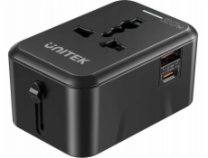 Unitek Cestovní nabíječka EU/US/UK/AUS PD 20W