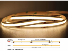 MW Lighting LED pásek LED-COB-24V/8W-WW/5M LED pásek - 3000K MW Lighting