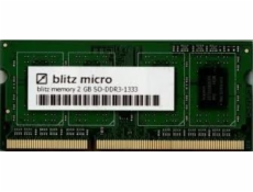 Renov8 Paměť SODIMM pro notebooky, DDR3, 2GB, 1333MHz, (R8-S313-G002-DR16)