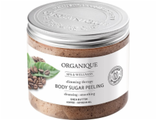 Organique Slimming Therapy Cukrový tělový peeling proti celulitidě s vůní kávy 200 ml
