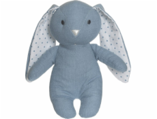 Teddykompaniet Plyšový králíček Elina, modrý 20 cm Teddykompaniet Plyšový králíček Elina, modrý 20 cm