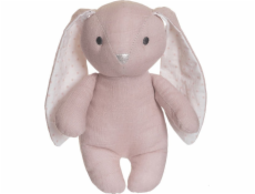 Teddykompaniet Plyšový králíček Elina, růžový 20 cm