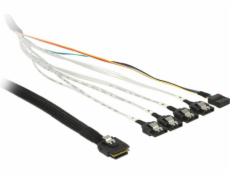 Delock 1m, černý (83314)