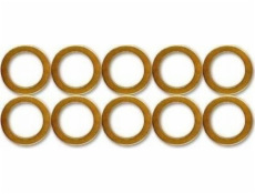 HEL Měděné podložky - 11 mm, 7/16 10 ks