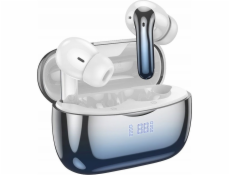 Hoco Bezdrátová sluchátka HOCO s Bluetooth TWS ANC+ENC EQ16 modrá