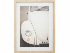 Atmosphera Zarámovaný plakát s retro autem VIVIEN, 30 x 40 cm