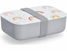 Zeller Plastová krabička na svačinu RAINBOW, 19 x 12,5 x 6,5 cm