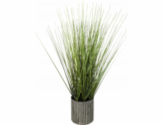 Atmosphera Umělá okrasná rostlina GRASS, 45 cm, šedý květináč