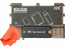 JJC Pouzdro Pouzdro na paměťové karty JJC MCH-STK6GR s čtečkou karet USB 3.0