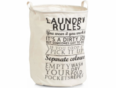 Zeller pytel na prádlo - prostorný koš na praní, 38x48 cm, 54 l, ZELLER